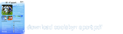 download coolskyn sportswear pdf